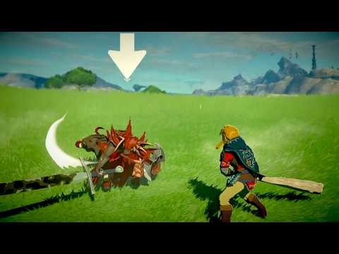 We made Lynels TINY in Tears of the Kingdom