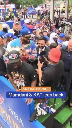 MAMDANI & KAT | Knicks parade