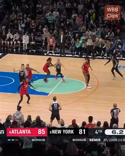 Last 6.2 seconds of Atlanta Dream vs New York Liberty