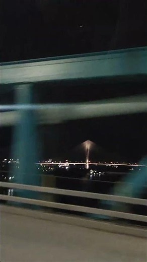 Gordie Howe International Bridge view From Ambassador Bridge