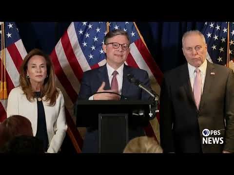 WATCH: Johnson defends $1 billion White House security request despite rising financial hardship