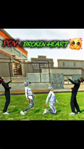 BROKEN HEART 💔 #freefire #freefireshorts #gaming #broken #heart #brokenheart #shorts #viral