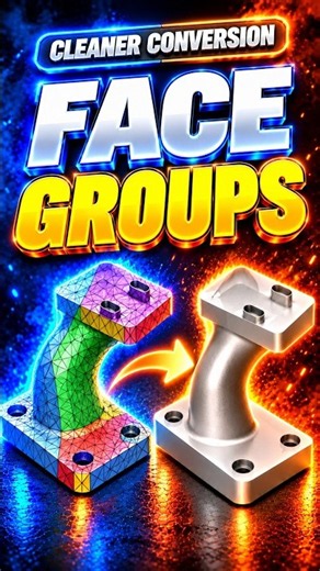 Why Face Groups Make STL Conversion Cleaner in Fusion 360