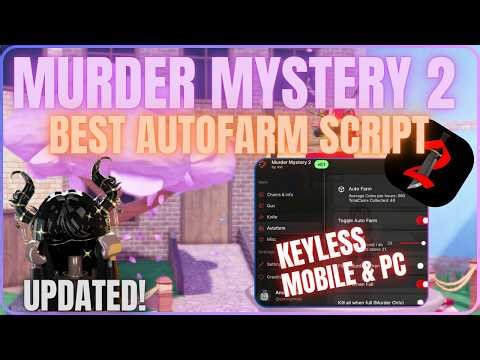 Murder Mystery 2 Script No Key | Autofarm, Aimbot + ESP Xeno, Delta!