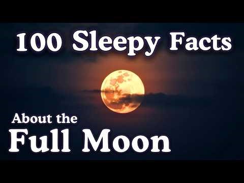 The Most Relaxing Facts About The Full Moon to Fall Asleep To — No Adverts