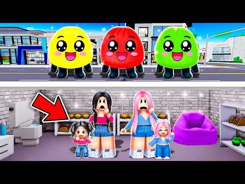 THE EVIL SQUISHIES ATTACKED BROOKHAVEN! *it's not SAFE* 😱💀 (Brookhaven Movie Roleplay)