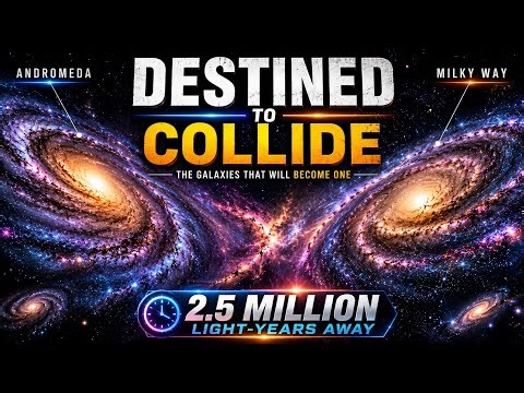 Destined to Collide: The Andromeda & Milky Way Collision Explained 🌌💥 | Deep Space Documentary