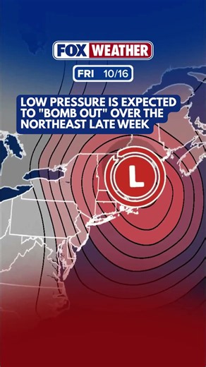 Powerful Low-Pressure System Could "Bomb Out" Late This Week Over the Northeast