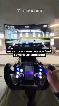 SIMULADOR PERMITE DIRIGIR UM CARRINHO DE CONTROLE REMOTO DE VERDADE!