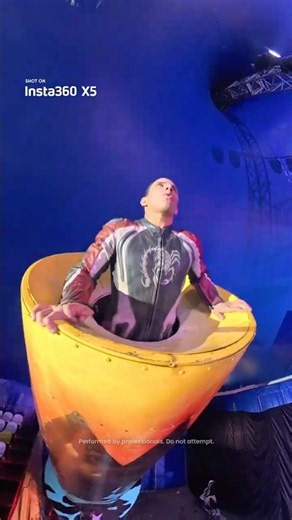 The craziest human cannonball💥 | Insta360 X5
