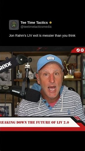 Jon Rahm's LIV exit is messier than you think