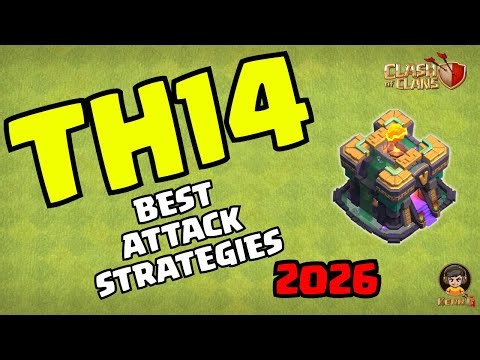 TH14 BEST ATTACK STRATEGIES | 2026 | Clash of Clans