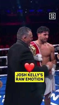 Josh Kelly's BRILLIANT post-fight interview after becoming IBF World champion ❤️
