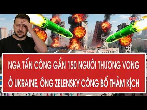 Nga - Ukraine 22/8: Nga tấn công gần 150 người thương vong ở Ukraine, ông Zelensky công bố thảm kịch