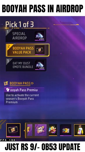 Special Airdrop Mein Booyah Pass Kaise Milega | How To Get Booyah Pass Value Pack Airdrop Free Fire