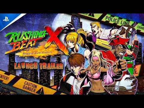 Rushing Beat X: Return Of Brawl Brothers - Launch Trailer | PS5 Games