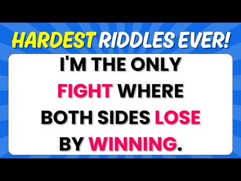99% Fail This IQ Test | 30 Brain Teaser Riddles