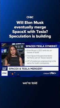 Will Elon Musk eventually merge SpaceX with Tesla? Speculation is building