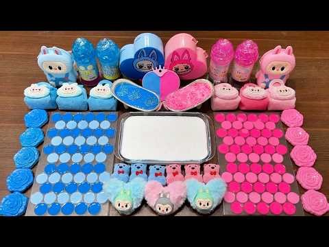 Slime Mixing With Balloon Characters: Glossy Pops And Soft ASMR #238