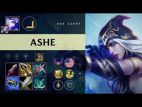 Ashe ADC vs Tristana - NA Master Patch 26.08
