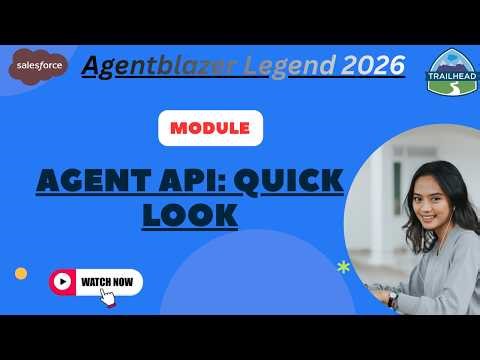 Salesforce Agent API Quick Look | Build Custom AI Agents (Step-by-Step Guide)