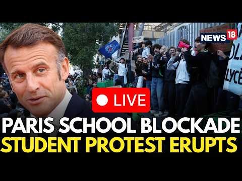 France Protests LIVE: Paris School Blockades Intensify As Macron Govt Faces Youth Fury | N18G
