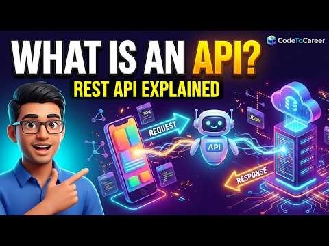 What Is an API? REST API Explained Through Animation | Web Development