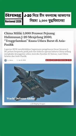 China’s Air Dominance: J-20 and 1,300 Modern Fighter Jets