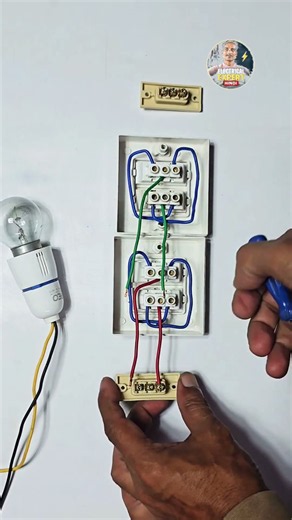 4 way circuit diagram 📌 #unnaoelectric #diy #electricalwork #electrician