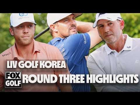 LIV Golf Korea: Round Three Highlights ⛳️ Golf on FOX