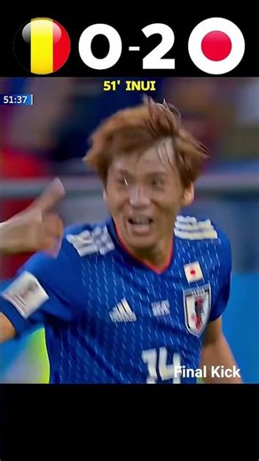 Last Minute Goal 💔 Japan vs Belgium 2018