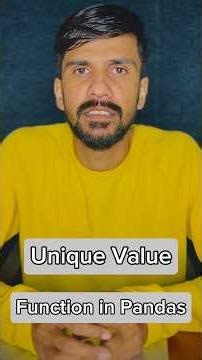 Duplicate data ka game over 🔥 | unique() use karo!#coding #programming #ai #ml #python #tech #viral