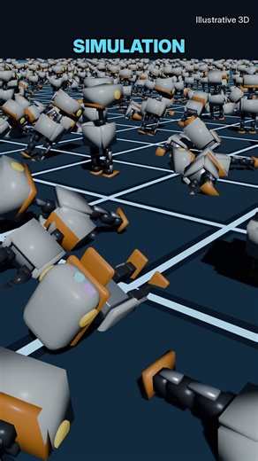 How a Robot Duck Learns to Walk
