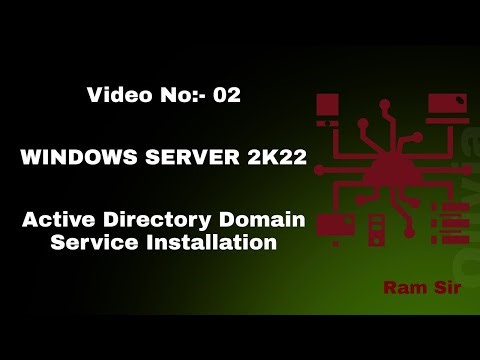 Active Directory Domain Services Installation