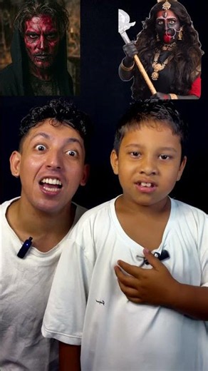 Bhoot Uncle🧟‍♂️☠️Vs Bhoot Baccha😎🧟‍♀️💀Look Challenge Prashant Sharma #shorts #ytshorts #bhoot