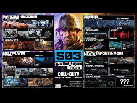 HUGE BLACK OPS 7 SEASON 3 RELOADED REVEAL TODAY… (ROADMAP, TRAILER & MORE)