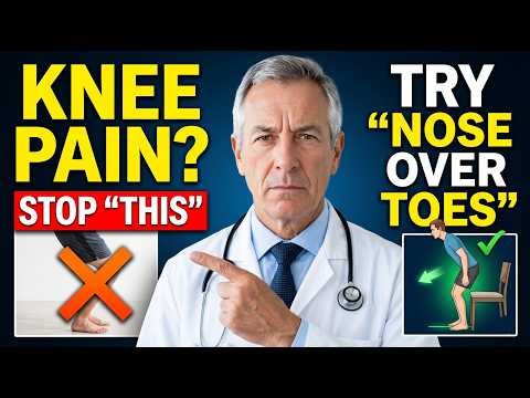 Knee Pain? Stop Standing Up Like This! Try "Nose Over Toes"
