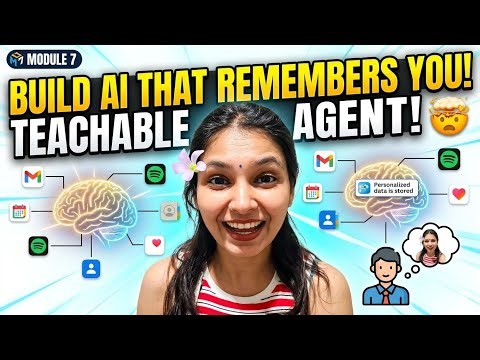 Build AI That REMEMBERS You 🤯 | Teachable Agent (AutoGen Tutorial)