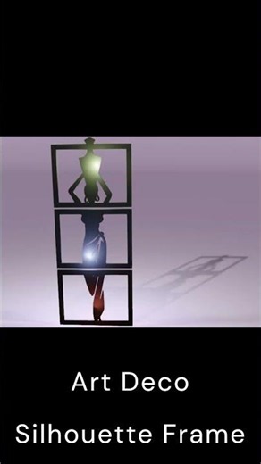 Art Deco - Silhouette Frame