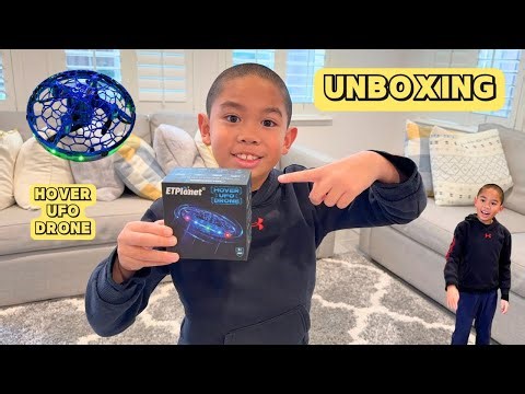 UNBOXING HOVER UFO DRONE / AMAZING TOY FOR KIDS! @timothyspreciousmoments