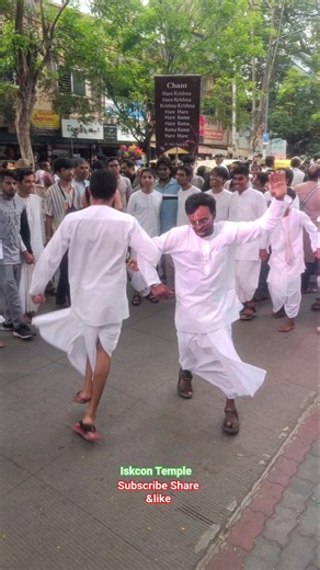 iskcon Vrindavan darshan kirtan dance #iskcon #vrindavan #darshan #kirtan #shorts #viral #krishna