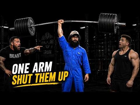 One Arm Shut Them Up | Anatoly Pranks