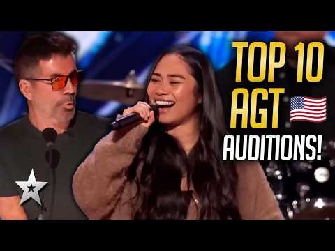 TOP 10 Most Amazing Auditions America's Got Talent 2025