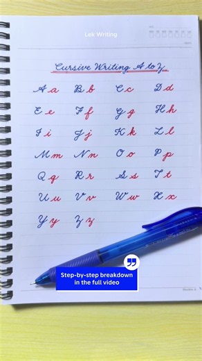 Cursive writing a to z | Cursive writing abcd | Cursive handwriting | Cursive abcd | Cursive letters