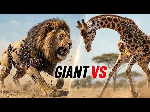 The Savannah's Deadliest Secret Revealed | Giant Robot Battle!