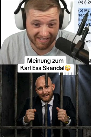 Meinung zum Karl Ess Skandal: Ist das peinlich?