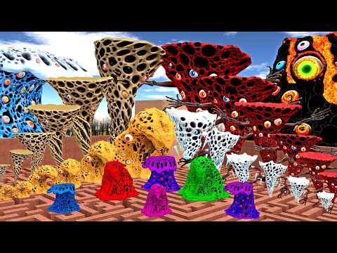 ALL SIZE TINY TO TORNADO INFECTED TSUNAMI TRYPOPHOBIA BIG MAZE EP 4 In Garry's Mod