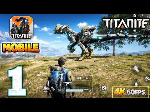 Titanite: Mecha Survival - Gameplay Walkthrough Part 1 (Android / iOS)