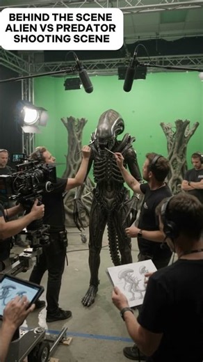 Behind The Scenes: Alien vs Predator Fight Scene Filming | VFX & Set Secrets