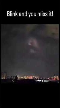 Independence day huge ufo in the clouds